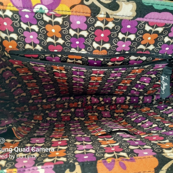 VERA BRADLEY ELOISE HAND BAG. SUZANI PATTERN. EXCELLENT CONDITION. - Picture 5 of 5